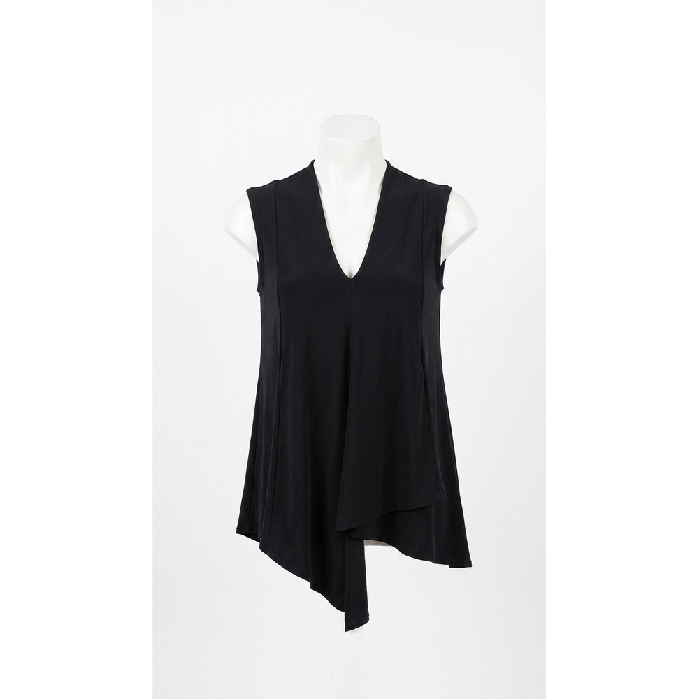 NEW JOSEPH RIBKOFF zola sleeveless tunic in black